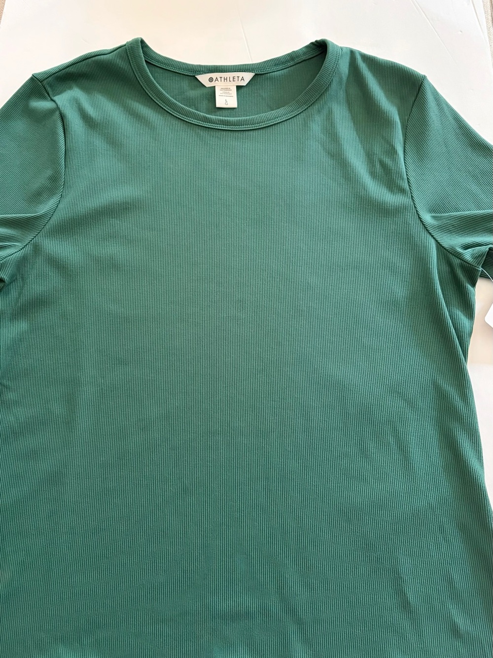 Athleta Signature Rib Crew Top. - Picture 4 of 4